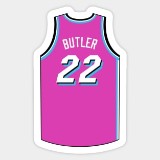 Jimmy Butler Miami Jersey Qiangy Sticker